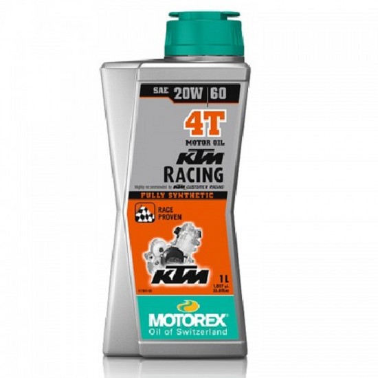 Λάδι 4T KTM Racing 20W/60 100% συνθετικό, 1 Lt Motorex