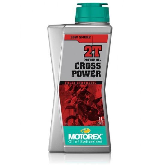 Λάδι Motorex 2T Cross Power 100% συνθετικό 1Lt