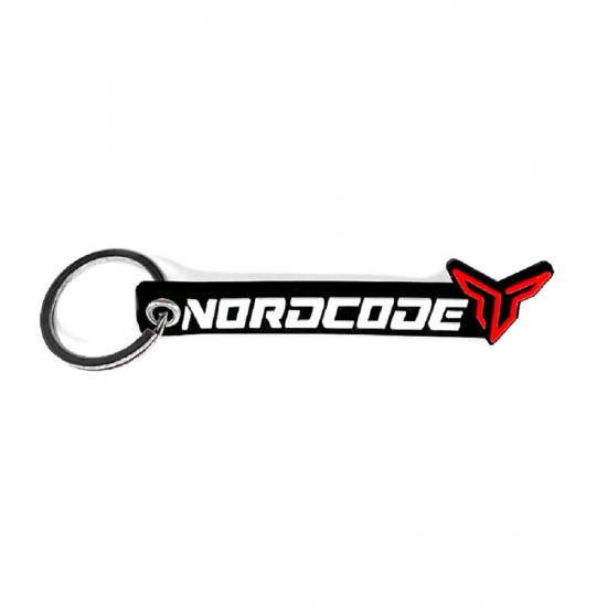 Μπρελόκ Key Chain Nordcode άσπρο/κόκκινο