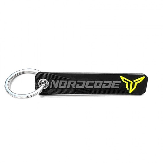 Μπρελόκ Key Chain Nordcode γκρι/κίτρινο