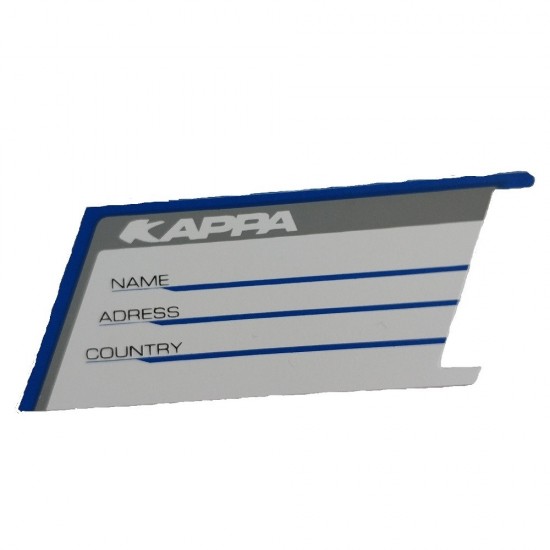 Ταμπελάκι Ταυτότητας Z289KR_Kappa για Βαλίτσες E52, K53