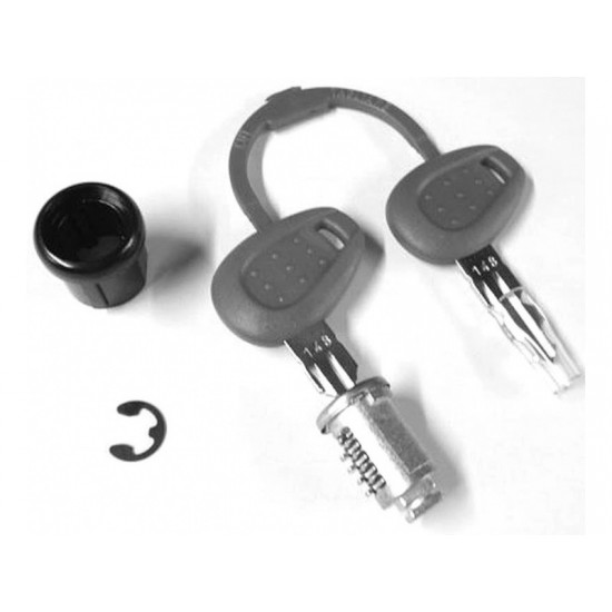 Κλειδαριά Αφαλός Givi Z661A_ασημί για monokey E55/V47/E52/E360-E450